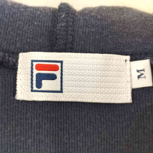 フィラ FILA ベロア シップアップ パーカー レディース M