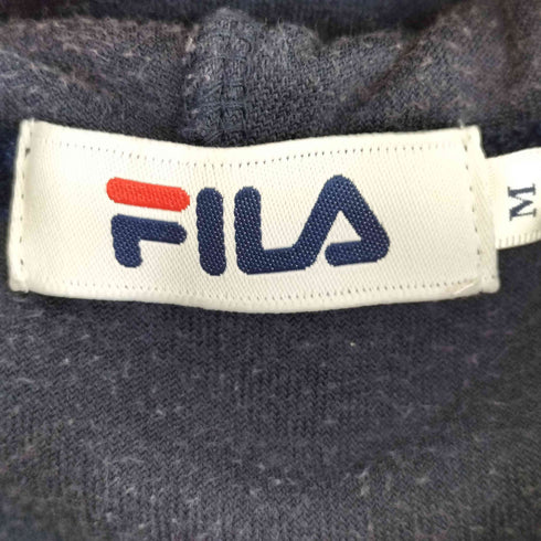 フィラ FILA ベロア ジップアップ パーカー メンズ M