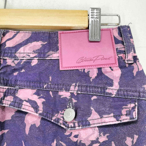 アトモスピンク ATMOS PINK Rose Camouflage Half Pants PINK レディース M