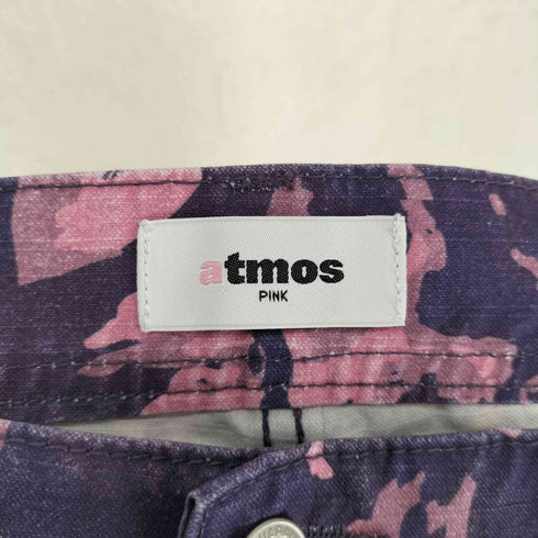 アトモスピンク ATMOS PINK Rose Camouflage Half Pants PINK レディース M
