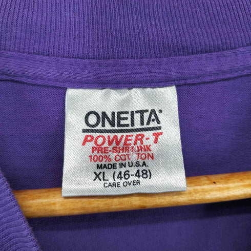 オニータ ONEITA 90s- USA製 袖裾シングル PUERTO RICO メンズ XL