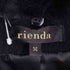 リエンダ rienda FOXファーウールビジューコート レディース import:M