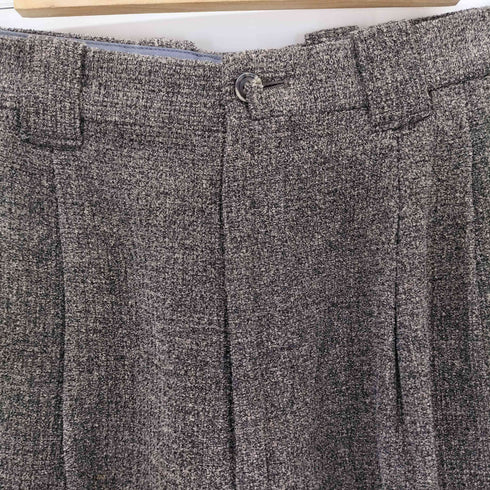 ジョルジュレッシュ GEORGES RECH 2タック レーヨンウール スラックスパンツ メンズ 78