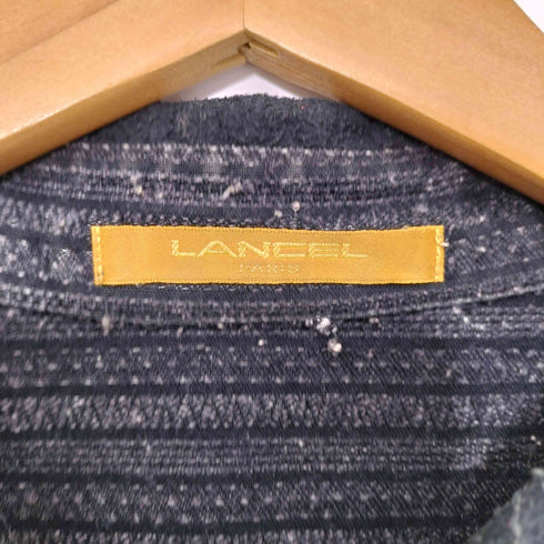 ランセル LANCEL レーヨン混 ストライプ シャツ ボックス メンズ