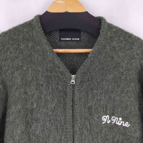 N NUMBER 25AW JACQUARD KNIT ZIP-UP CARDIGAN メンズ JPN:2