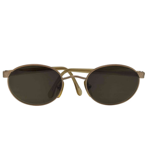 ジョルジオアルマーニ Giorgio Armani メタルオーバルサングラス メンズ 49□21