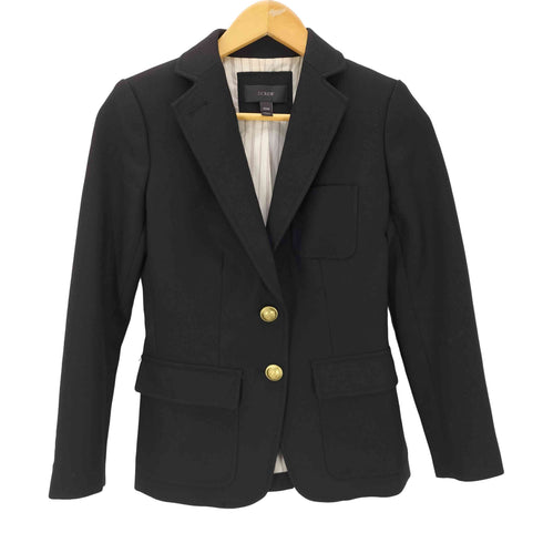 ジェイクルー J.CREW ウール 金ボタン ブレザー レディース 000P