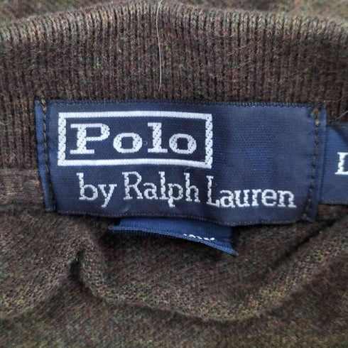 ポロバイラルフローレン Polo by RALPH LAUREN 90S スモールポニー刺繍 L/S ポロシャツ メンズ JPN:L