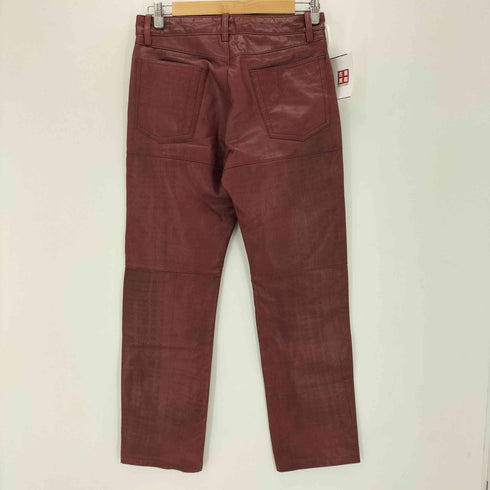 コムサデモードメン COMME CA DU MODE MEN 00s 山羊革 ゴートレザーパンツ メンズ S
