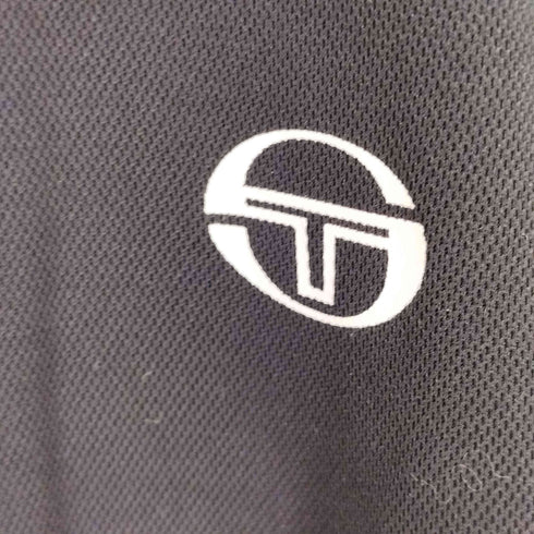 セルジオタッキーニ SERGIO TACCHINI ハーフジップ パイピング S/S ポロシャツ メンズ JPN:M