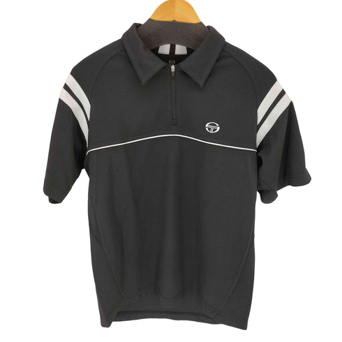 セルジオタッキーニ SERGIO TACCHINI ハーフジップ パイピング S/S ポロシャツ メンズ JPN:M
