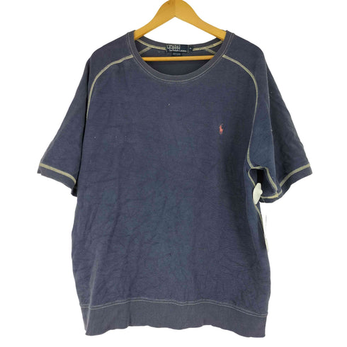 ポロバイラルフローレン Polo by RALPH LAUREN 90S スモールポニー刺繍 ラグラン S/S スウェット メンズ JPN:XL