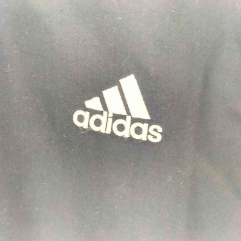 アディダス adidas 00S ロゴ刺繍 Vネック ナイロン ベスト メンズ JPN:M