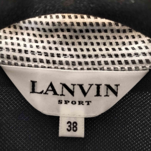 ランバン スポール LANVIN SPORT コットンポリ S/S ポロシャツ メンズ US:38
