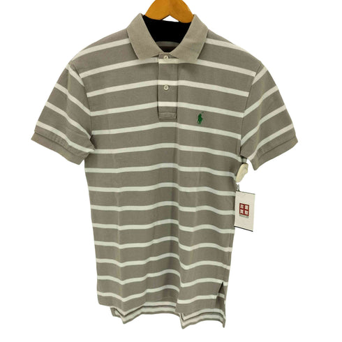 ポロバイラルフローレン Polo by RALPH LAUREN スモールポニー刺繍 S/S ボーダー ポロシャツ メンズ JPN:XS