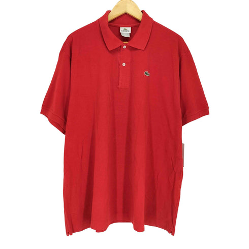 ラコステ LACOSTE ロゴワッペン半袖ポロシャツ メンズ 9