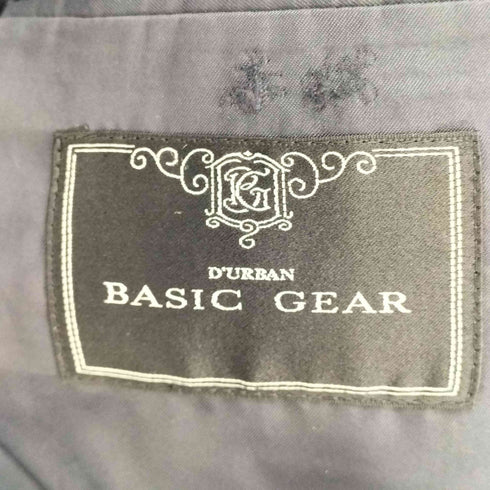 ダーバン DURBAN BASIC GEAR 金ボタン 紺ブレザー 紺ブレ メンズ