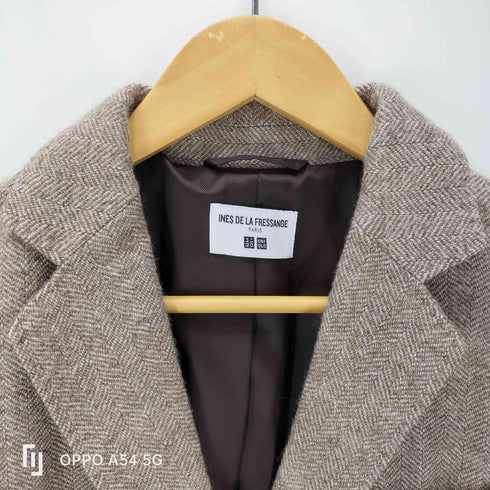 ユニクロイネスドラフレサンジュ UNIQLO INES DE LA FRESSANGE ツイードジャケット レディース JPN:S