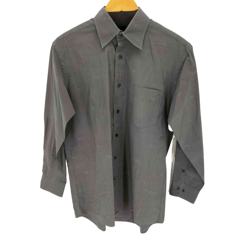 バーバリーロンドン BURBERRY LONDON ロゴ総柄 L/S シャツ メンズ import:M