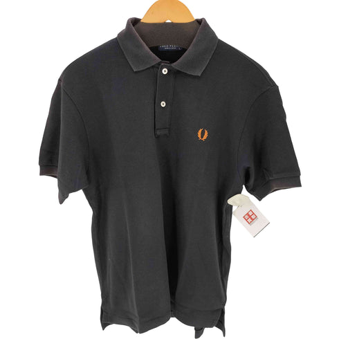 フレッドペリー FRED PERRY ワンポイントロゴ刺繍 S/S ポロシャツ メンズ import:L