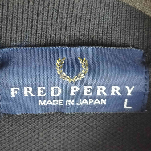フレッドペリー FRED PERRY ワンポイントロゴ刺繍 S/S ポロシャツ メンズ import:L