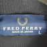 フレッドペリー FRED PERRY ワンポイントロゴ刺繍 S/S ポロシャツ メンズ import:L