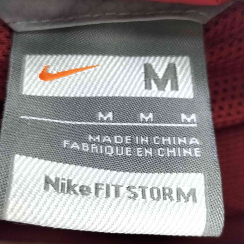 ナイキ NIKE スウッシュ刺繍 比翼 ナイロン ジャケット メンズ