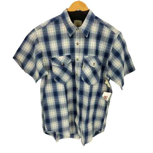 フォックスファイヤー foxfire 90S フロントポケット L/S チェックシャツ メンズ import:M