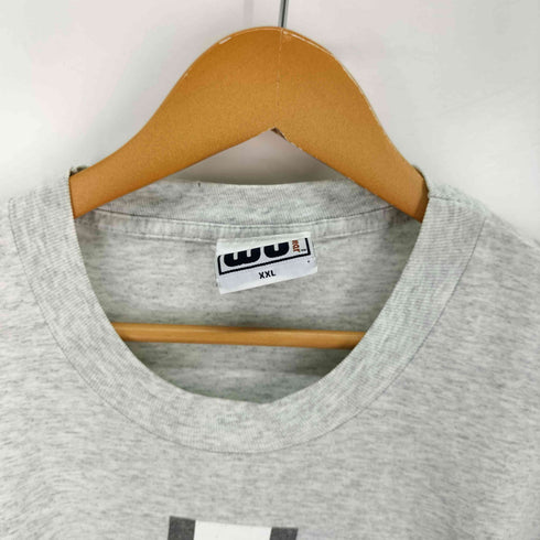 WU WEAR 90s イーストコースト ヒップホップクルー アートワーク ロゴ プリント S/S Tシャツ 袖シングル メンズ import:XXL