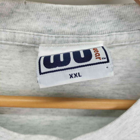 WU WEAR 90s イーストコースト ヒップホップクルー アートワーク ロゴ プリント S/S Tシャツ 袖シングル メンズ import:XXL