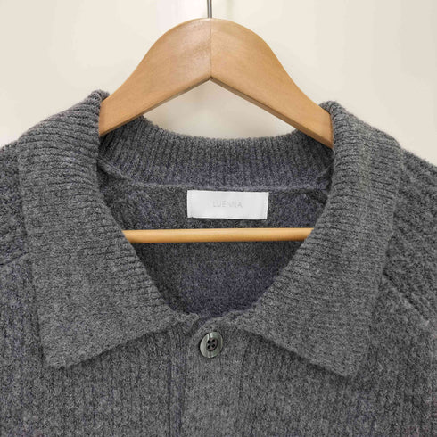 LUENNA Collared Knit Polo Cardigan メンズ JPN:M
