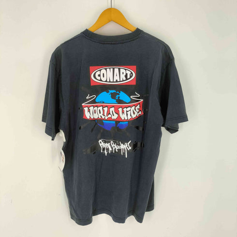 コナート CONART 90s アートワーク グラフィティ プリント クルーネック S/S Tシャツ メンズ import:L