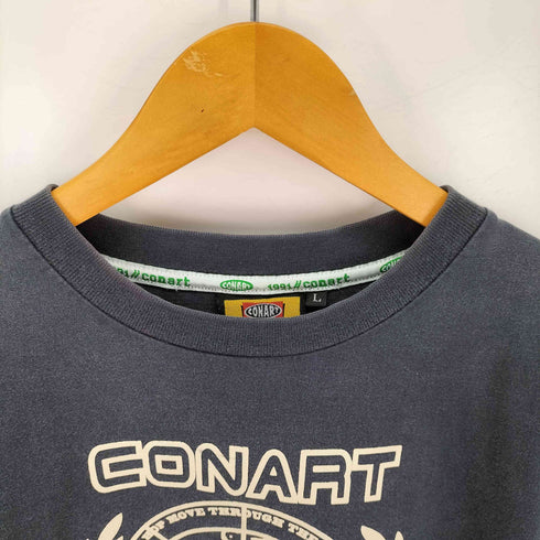 コナート CONART 90s アートワーク グラフィティ プリント クルーネック S/S Tシャツ メンズ import:L