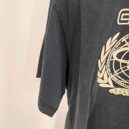 コナート CONART 90s アートワーク グラフィティ プリント クルーネック S/S Tシャツ メンズ import:L