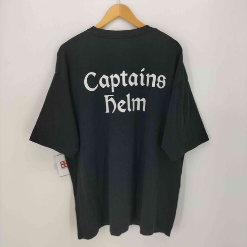 キャプテンズヘルム Captains Helm ロゴ プリント S/S クルーネック Tシャツ メンズ JPN:L