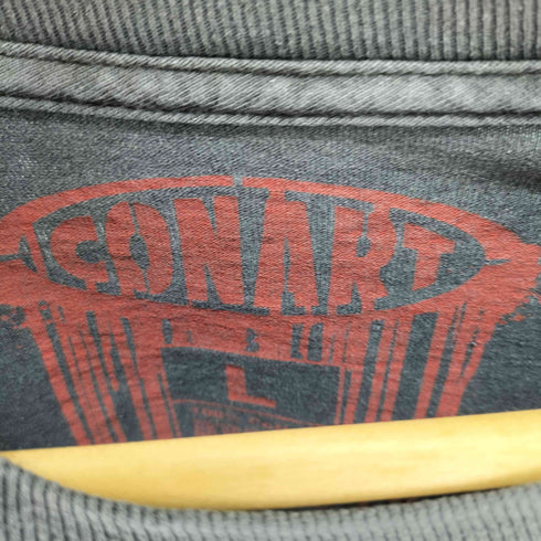 コナート CONART ロゴ プリント クルーネック S/S Tシャツ メンズ import:L