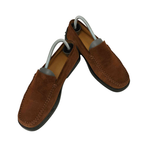 トッズ TOD’S スエード ドライビングシューズ ローファー レディース EUR:36