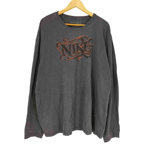 ナイキ NIKE 90-00s グラフィックプリント ロングスリーブTシャツ メンズ XXL
