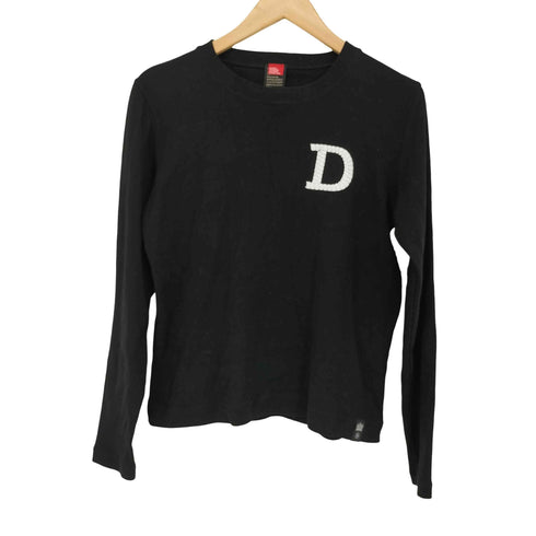 ダブルスタンダードクロージング DOUBLE STANDARD CLOTHING DSC / Dロゴ刺繍ロングスリーブTシャツ レディース FREE