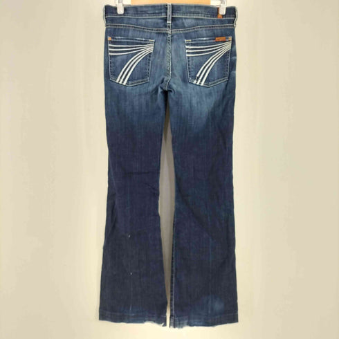 7 For All Mankind ポケット刺繍 ストレッチ フレアパンツ Y2K レディース 30