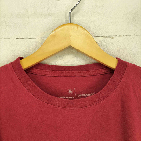 パタゴニア patagonia 背面プリント オーガニックコットン ロングスリーブTシャツ メンズ M