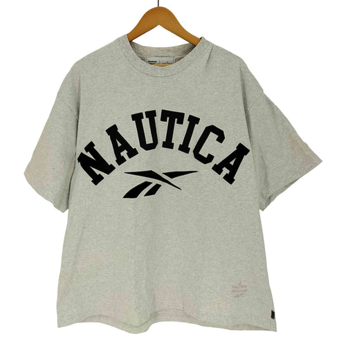 ノーティカ NAUTICA 25AW アーチ ロゴ刺繍 S/S クルーネック Tシャツ メンズ JPN:XL