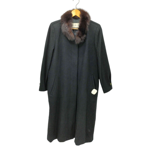 スワロウコート SWALLOW COAT 襟フェイクファー ウールコート レディース 9AR