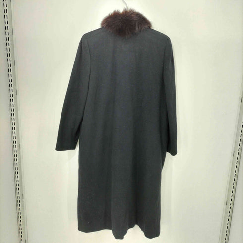 スワロウコート SWALLOW COAT 襟フェイクファー ウールコート レディース 9AR