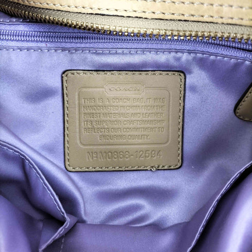 コーチ COACH シグネチャーレザーショルダー ショルダーバッグ レディース