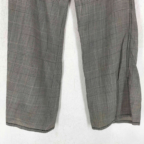 ジュンヤワタナベコムデギャルソン JUNYA WATANABE COMME des GARCONS 00S ウール&ナイロン グレンチェック ストレートパンツ メンズ JPN:M