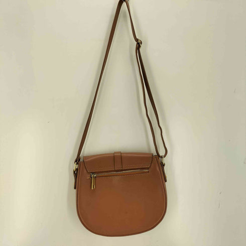 マルコビアンチーニ MARCO BIANCHINI イタリア製 GENUINE LEATHER フラップレザーショルダーバッグ レディース