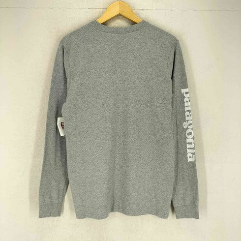 パタゴニア patagonia ロゴプリント ロングスリーブ Tシャツ メンズ S
