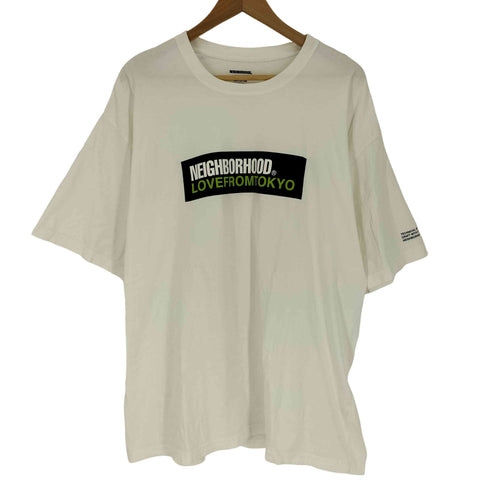 ネイバーフッド NEIGHBORHOOD 23SS SPOT . TEE フロントロゴプリント S/S Tシャツ メンズ import:XXL