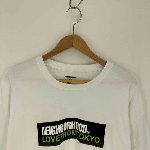 ネイバーフッド NEIGHBORHOOD 23SS SPOT . TEE フロントロゴプリント S/S Tシャツ メンズ import:XXL